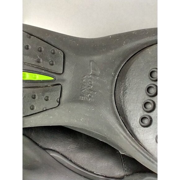 Clarks Wave Walk Shoes Womens Size 9 Black Leather Adjustable Strap Comfort - Picture 12 of 12